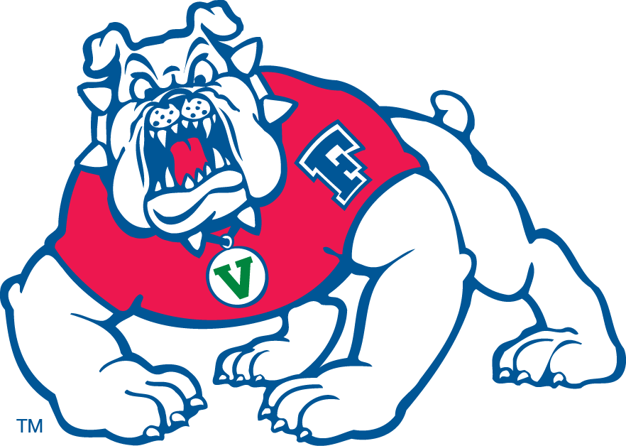 Fresno State Bulldogs logos iron-ons
